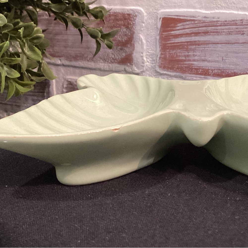 🟢 Vintage Soft Green Butterfly Ashtray - Ceramic Crafted - Many Uses - Unique - Picture 7 of 11